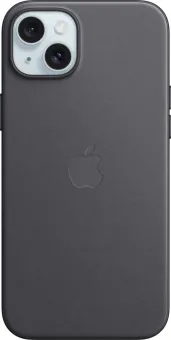Apple iPhone 15 Plus FineWoven Back Cover met MagSafe Zwart Apple iPhone 15 Plus FineWoven Back Cover met MagSafe Zwart