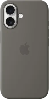 Apple iPhone 16 Back Cover met MagSafe Rotsgrijs