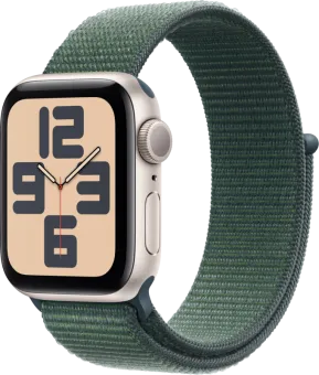 Apple Watch SE 2024 40mm Starlight Sport Loop