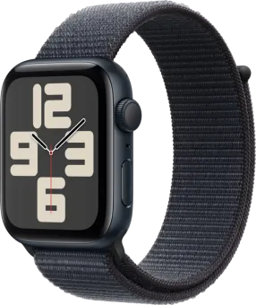 Apple Watch SE 2024 44mm Midnight Sport Loop