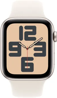 Apple Watch SE 2024 44mm Starlight Sportband M/L Apple Watch SE 2024 44mm Starlight Sportband M/L