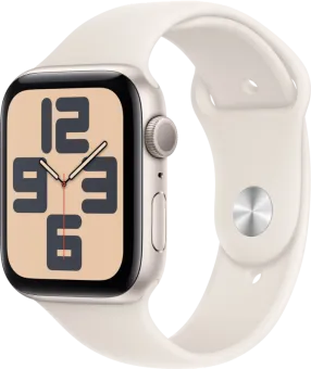 Apple Watch SE 2024 44mm Starlight Sportband S/M