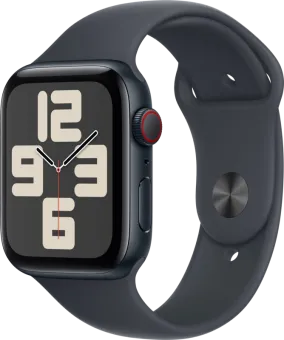 Apple Watch SE 2024 4G 44mm Midnight Sportband S/M