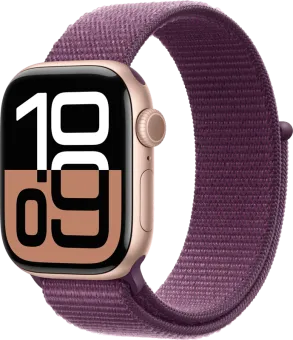 Apple Watch Series 10 42mm Rosegoud Sport Loop