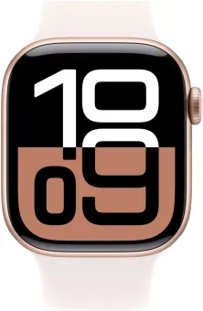 Apple Watch Series 10 42mm Roségoud Sportband S/M Apple Watch Series 10 42mm Roségoud Sportband S/M