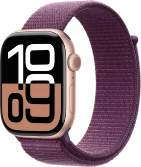 Apple Watch Series 10 46mm Roségoud Sport Loop