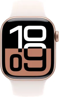 Apple Watch Series 10 4G 42mm Roségoud Sportband S/M