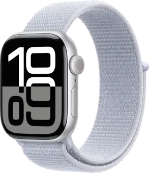 Apple Watch Series 10 4G 42mm Zilver Sport Loop