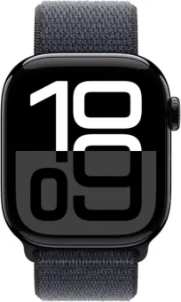 Apple Watch Series 10 4G 42mm Zwart Sport Loop Apple Watch Series 10 4G 42mm Zwart Sport Loop