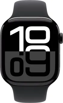 Apple Watch Series 10 4G 46mm Zwart Sportband S/M Apple Watch Series 10 4G 46mm Zwart Sportband S/M