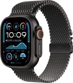 Apple Watch Ultra 2 4G 49mm Zwart Milanese Band S