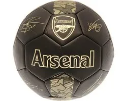 Arsenal FC voetbal - maat 5 - inclusief handtekeningen