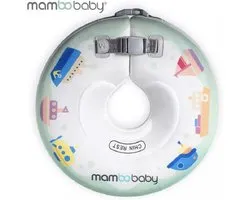 Baby Float nek , baby zwemband, Nekring, Baby Spa - Wit boot