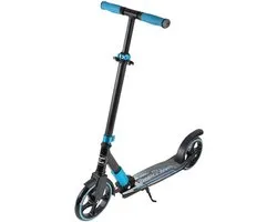 Bandits & Angels Kinderstep Black Racer 205 Blauw vanaf 5 Jaar voor Jongens en Meisjes - Step voor Kinderen - Inklapbaar - Verstelbaar stuur - Stepje met Voetrem