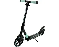 Bandits & Angels Kinderstep Black Racer 205 Mint Groen vanaf 5 Jaar voor Jongens en Meisjes - Step voor Kinderen - Inklapbaar - Verstelbaar stuur - Stepje met Voetrem