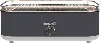 Barbecook E-Carlo elektrische tafel BBQ Midnight Grey 42,5x33x16,5cm Barbecook E-Carlo elektrische tafel BBQ Midnight Grey 42,5x33x16,5cm