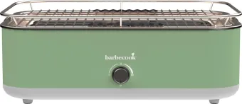 Barbecook E-Carlo elektrische tafel BBQ Paris Green 42,5x33x16,5cm Barbecook E-Carlo elektrische tafel BBQ Paris Green 42,5x33x16,5cm