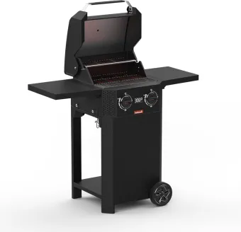 Barbecook E-Luca elektrische barbecue met inklapbare zijtafels zwart 121.4x60.3x112.3cm Barbecook E-Luca elektrische barbecue met inklapbare zijtafels zwart 121.4x60.3x112.3cm