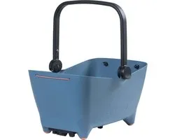 Basil Buddy Hondenfietsmand MIK - Achterop - Inclusief Bevestigingssysteem - Blauw - incl. kussentje