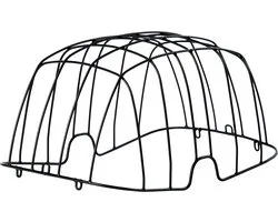 Basil Buddy Space Frame Draadkoepel - Staal - Zwart
