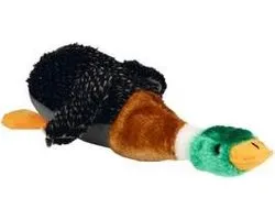 Beeztees Eend - Hondenspeelgoed - Pluche - 36x25,5x9 cm