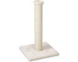 Beeztees Gina - Krabpaal - Beige - 34x34x60 cm