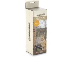 Beeztees - Kattennet - Voor Balkon - Transparant - 4x3 m