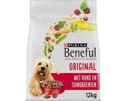 Beneful Original - Hondenvoer - Rund & Tuingroenten - 12 kg