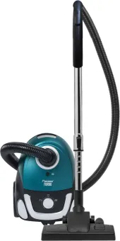 Bestron Stofzuiger met zak, inclusief 3 stofzuigerzakken, 94cm telescoopbuis & 7.5m actieradius, met uitwasbare HEPA12 & Microfilter, kleur: blauw Bestron Stofzuiger met zak, inclusief 3 stofzuigerzakken, 94cm telescoopbuis & 7.5m actieradius, met uitwasbare HEPA12 & Microfilter, kleur: blauw