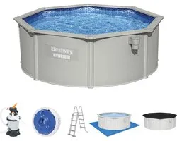 Bestway Hydrium stalen zwembad rond Ø360 x 120 cm