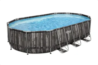 Bestway Levant zwembad - 610 x 366 x 122 cm (Hout) Bestway Levant zwembad - 610 x 366 x 122 cm (Hout)