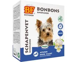 Biofood Schapenvet Mini Bonbons Knoflook 80 ST