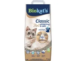 Biokat's Classic Attracting & Care - 18 L - Kattenbakvulling - Klontvormend