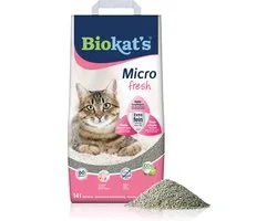 Biokat's Micro Fresh - 14 L - Kattenbakvulling - Klontvormende - Zomergeur