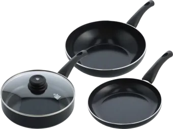 BK Brilliant Koekenpannenset 24 + 28 cm + Hapjespan