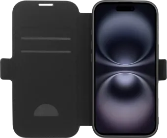 BlueBuilt Apple iPhone 17 Book Case Leer Zwart