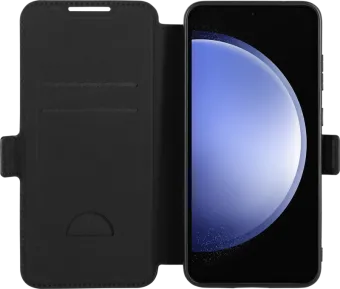 BlueBuilt Book Case Samsung Galaxy S24 FE Leer zwart