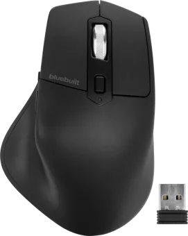 BlueBuilt Imperium Draadloze Ergonomische Bluetooth Muis