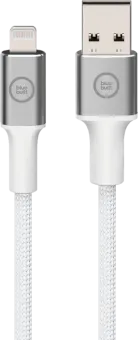 BlueBuilt Usb A naar Lightning Kabel 3m Nylon Wit