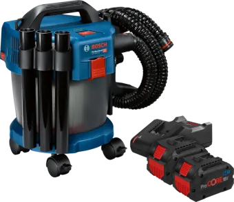 Bosch Professional GAS 18V-10 L 8,0 Ah ProCORE Accu (2x) Starterspakket