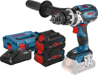 Bosch Professional GSB 18V-110 C 8,0 Ah ProCORE Accu (2x) Starterspakket