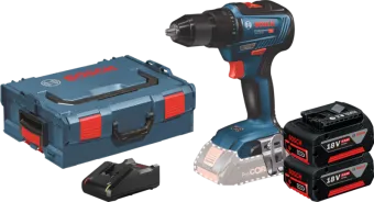 Bosch Professional GSB 18V-28 5,0 Ah GBA Accu (2x) Starterspakket