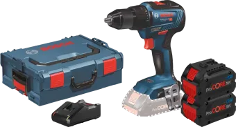 Bosch Professional GSB 18V-28 8,0 Ah ProCORE Accu (2x) Starterspakket