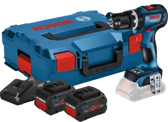 Bosch Professional GSB 18V-90 C 5,5 Ah ProCORE Accu (2x) Starterspakket