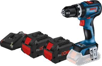Bosch Professional GSB 18V-90 C 8,0 Ah ProCORE Accu (2x) Starterspakket
