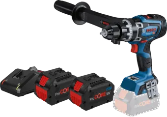 Bosch Professional GSR 18V-150 C 8,0 Ah ProCORE Accu (2x) Starterspakket