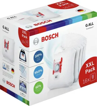 Bosch Stofzuigerzakken BBZ16GALL - 16 stuks Bosch Stofzuigerzakken BBZ16GALL - 16 stuks