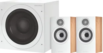 Bowers & Wilkins 607 S3 Bruin (per paar) + ASW608 Wit
