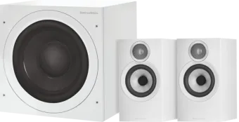 Bowers & Wilkins 607 S3 (per paar) + ASW608 Wit