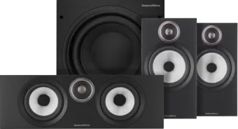 Bowers & Wilkins HTM6 S3 + 606 S3 (per paar) + ASW610 Zwart